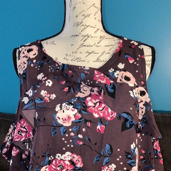 🎉4 for $20 Self Esteem Cold Shoulder Blouse, 2X - Picture 2 of 9